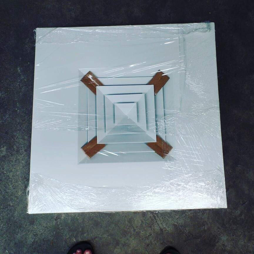 Ceiling Air Diffuser four way diffuser aircon diffuser