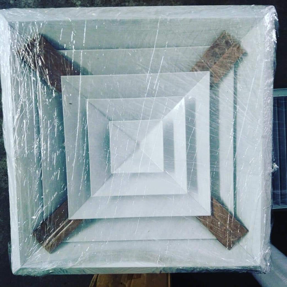 Ceiling Air Diffuser four way diffuser aircon diffuser