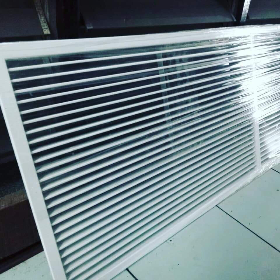 Air grille air grilles single deflection