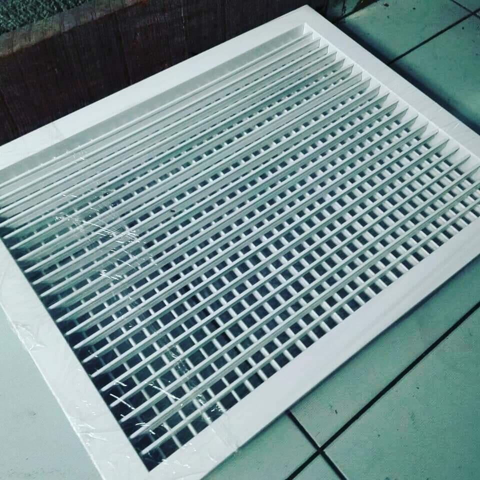 Air grille air grilles double deflection